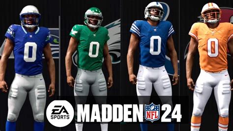 madden 24 best uniforms|madden 24 oilers uniforms.